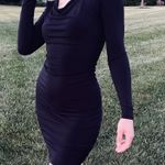 Michael Kors Studded Draped Jersey Dress Photo 2