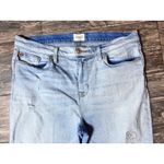 Hudson Jeans Hudson Zoey Jeans‎ Size 31 Light Wash Distressed Cropped Frayed Hem Denim Photo 8