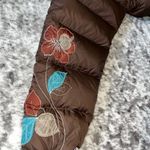 The North Face  Womens Brown Retro 96 Vintage Nuptse 700 Down Puffer Jacket Coat Photo 7