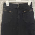 prAna  Black Pencil Skirt with Zipper Details Photo 1