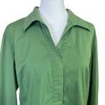 Lafayette 148 Green Hidden Button Photo 4