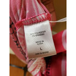 NY & Company Pink and Black tie Work Dress Photo 4