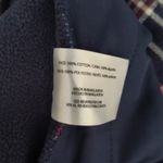 Orvis  Women's Red Fleeced Lined Flannel Plaid Shirt Large Photo 3