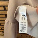 ASOS Tan Ruffle Sleeve Off Shoulder Top Size 6 Photo 6