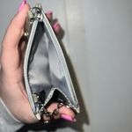 Coach Metallic  Small Key Chain Wallet Silver Photo 6
