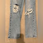 PacSun  Distressed Light Blue Mom Jeans Size 22 Photo 2