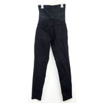 Levi's Signature Womens Black Maternity Baby Bump Skinny Stretch Denim Jeans MED Photo 2