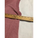 SheIn  Rose Pink V Neck Sleeveless Fringe Knit Sweater Vest Women's XL Photo 2