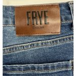 Frye  Women's Medium Wash High‎ Rise Straight Denim Jeans 10/30 Casual Photo 4