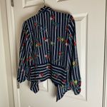 Jon & anna  Woman’s Floral Striped Open Front Cardigan size medium Photo 10