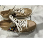 Jack Rogers Ainsley Chevron Beaded Sneaker in Metallic Gold Womens EU 38/ US 8 Photo 4