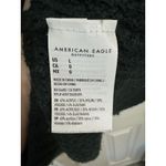 American Eagle Outfitters Dark Green V-neck Sweater, Oversized, Stretch, Large Photo 5