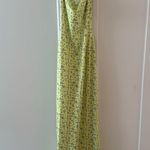 Amazon  Yellow Floral Dress maxi  Photo 3