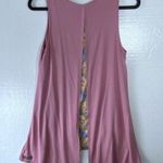 Matilda Jane EUC  Adventure Begins Secret Garden Swing Tank Top Pink Floral Small Photo 6