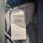 Current/Elliott Current/Elliot Soulmate High Rise Slim Straight Leg Jeans Light Wash - Size 25 Photo 6