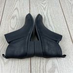 Sun + Stone Women's Cadee Ankle Booties 6.5 Black Faux Leather $50 Photo 2