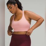 Lululemon NWT Energy Bra Longline Pink Puff Color Size 10 B/D Photo 2
