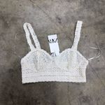 ZARA  lace crochet beach bustier top NWT Photo 2