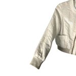 Hei Hei Anthropologie Perforated Faux Suede Moto Bomber Jacket Women's Small Photo 2