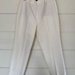 Talbots  Women’s 14 White Chatham Crop Pants Chino Workwear Career Photo 0