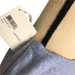 OOPS Women’s Blue Dolman Stripe Oversized Top Size XXS Photo 3