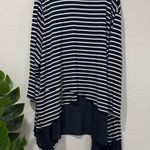 Lane Bryant NWT Nautical Black and White Striped Cardigan plus size 26/28 Photo 1