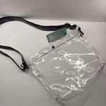 Wild Fable Transparent Shoulder Bag Clear & Black Jelly Handbag Purse Tote NWT Photo 1