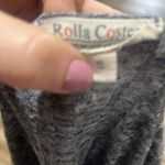 Rolla Coster  gray short sleeve open cardigan size small available Photo 5