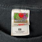 2000 Vintage Y2K Elephant Man Arlington Heights T Shirt Black Large L Solid Logo Photo 12