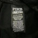 PINK - Victoria's Secret Victoria’s Secret pink spandex metallic snake skin black shorts in size small Photo 2