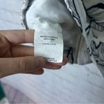 Linen Lux blue and white floral boho chic cropped top size 10 sexy feminine Photo 4