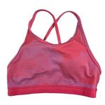 Aerie  Small Sports Bra Pink Cross Strap Wire Free Wireless Pullover Padded Photo 0
