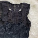 Free People  BOHO Layered Beaded & Mirror Inset Dress Women Size 2 Photo 11