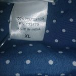 Oh! Mamma XL Short Sleeved Polka Dot Navy Maternity Top New! Blue Size undefined Photo 6