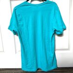 Bella Canvas  blue heart graphic T shirt Photo 6