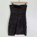 Rubber Ducky Productions Black Strapless Satin Bandage Dress S Photo 1