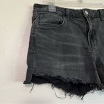 joe's jeans Joe’s Jeans The Ozzie Black 4” frayed hem Denim Shorts - Size 30, High Rise, Photo 2