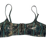XOXO NWT ‎ Snakeskin Print Bikini Top Photo 0