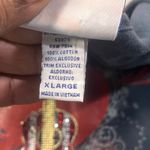 Toby Keith Guitar Heart Graphic Tee Patriotic Country T Shirt XL Women Blue Photo 2