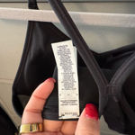 Nike  Black Racerback Dri-Fit Sports Bra Photo 2