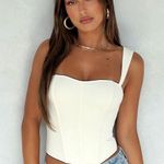 White Fox Boutique White Fox Shout Out Bustier Top Photo 0