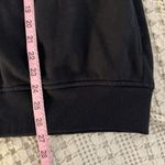 Aerie NWT  Cardi Bomber Womens Small Black Snap Button Up Pockets Oversized Photo 8