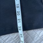 Ralph Lauren  Vtg cotton black cottage crochet knit appliqué T-shirt XL Photo 5