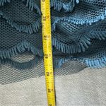 Intimissimi Teal Scalloped Strapless Sheath Dress Size S Green Photo 6