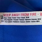 Free People Blue Cami Camisole Sleeveless Crop Strap Bra Top Adjustable Bralette Photo 3