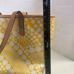 Kate Landry  Women’s Tote Bag 12X6X13.5 Yellow & White‎ Photo 7
