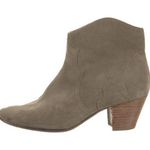Isabel Marant Tan Dicker Suede Low western Cowboy Boots sz FR 37 Photo 0