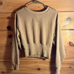 American Eagle Women’s long sleeve fitted ribbed bottom Photo 1