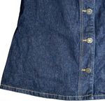 Noisy May Dark Denim Button Front Skirt Size Medium Festival Boho Photo 1