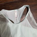 Athleta ultimate hybrid light blue sheer sleeveless tank top Photo 3